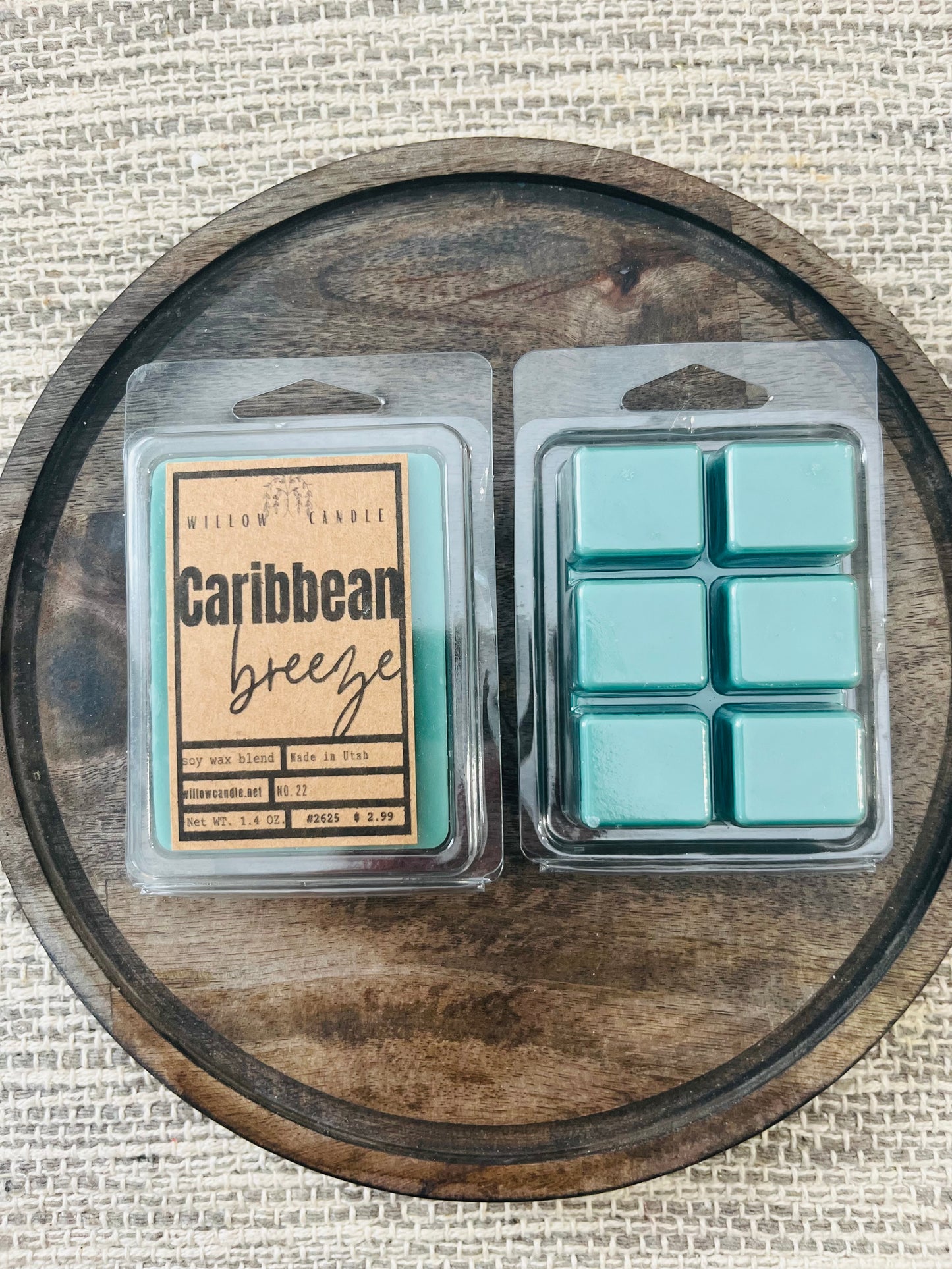 Caribbean breeze wax melts