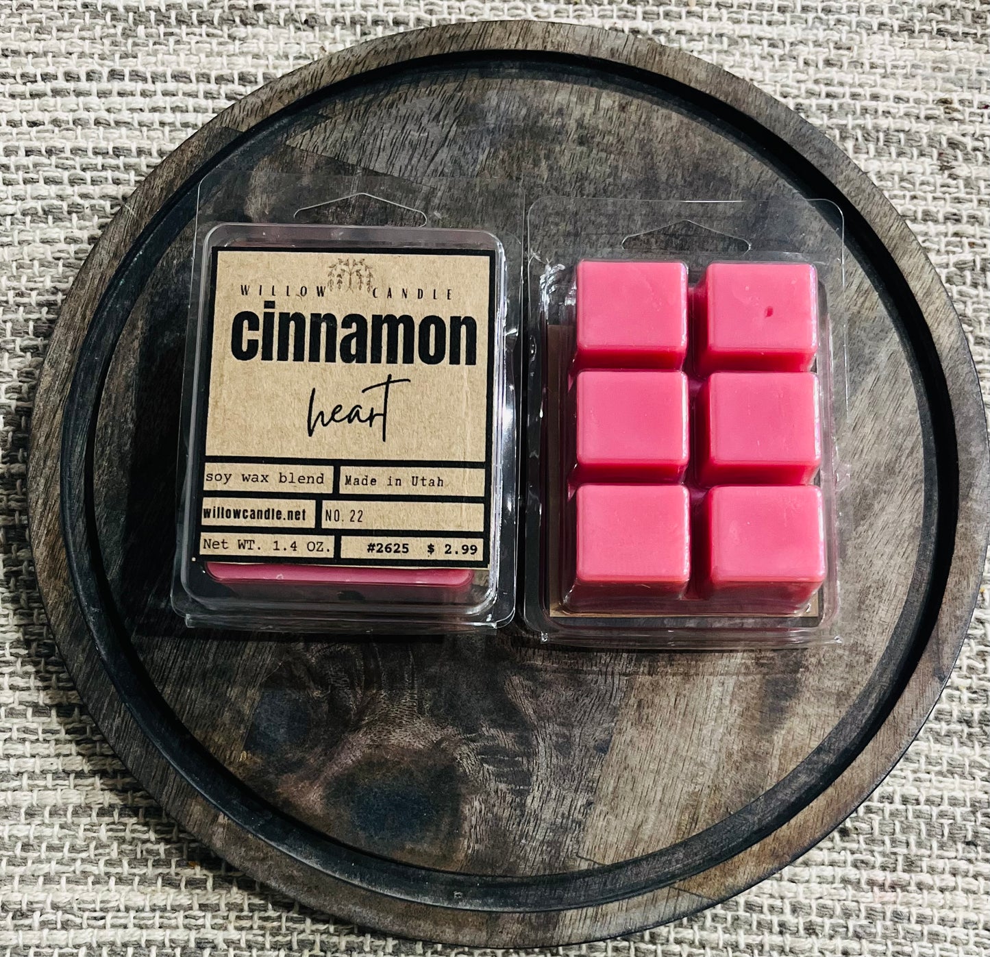 Cinnamon Heart wax melts