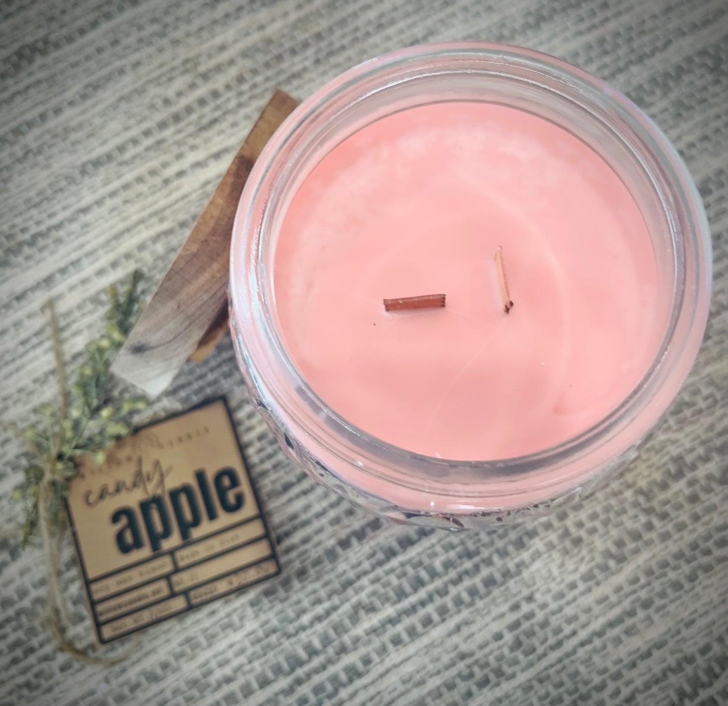 Candy Apple soy wax candle