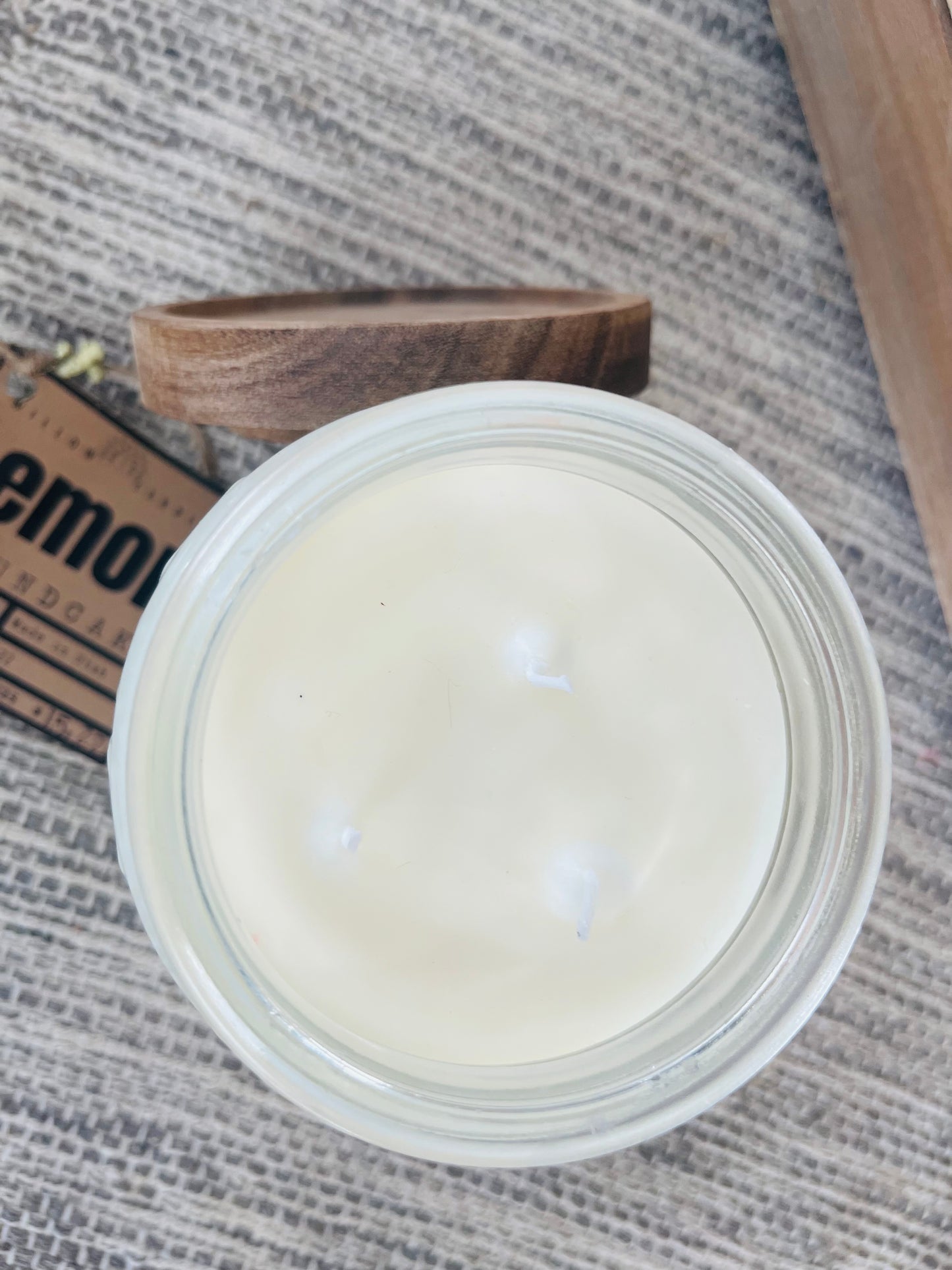 Lemon Poundcake soy wax candle
